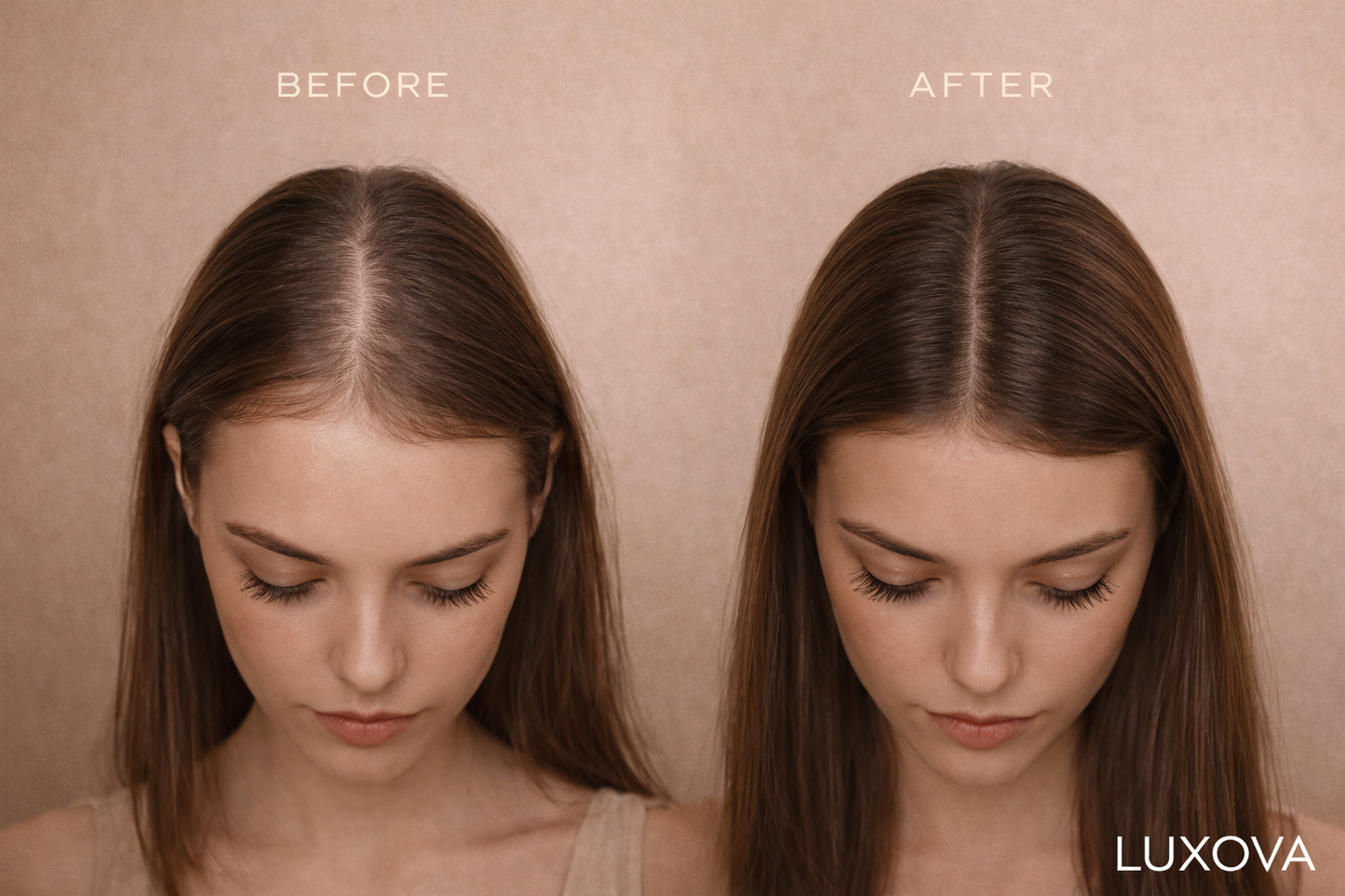 Luxova Root Revival Serum™ – Premium Hair Density Treatment